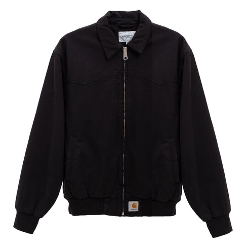 Carhartt Wip OG Santa Fe Black Garment Dyed I034825 4068584146169 Front Degliuberti